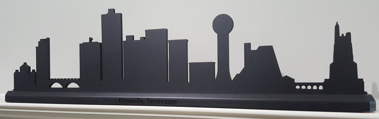 Knoxville Skyline Bookshelf Topper