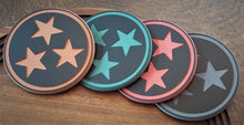 Load image into Gallery viewer, Tri-Star Coaster (2Tone-Black)