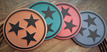 Load image into Gallery viewer, Tri-Star Coaster (2Tone-Black)