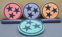 Load image into Gallery viewer, Tri-Star Coaster (2Tone-Black)